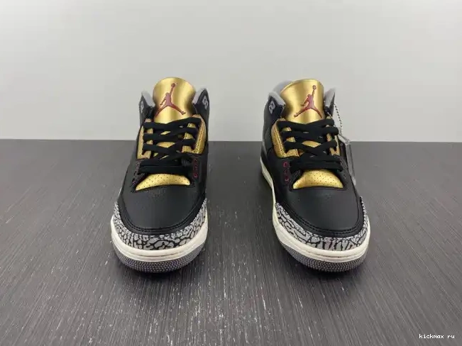 Cheap Kickmax WMNS Jordan CK9246-067 Gold 3 Air Black 0418